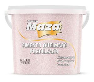 CIMENTO QUEIMADO PEROLIZADO MAZA ROSA BEBE 