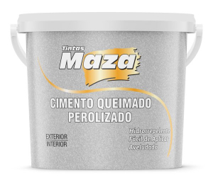 CIMENTO QUEIMADO PEROLIZADO MAZA PRATA NOBRE