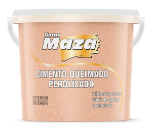 CIMENTO QUEIMADO PEROLIZADO MAZA ROSE GOLD