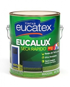 Esmalte Eucatex Seca Rápido Premium Cores Pronta