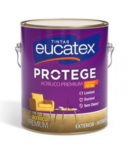 Acrilico Fosco Protege Eucatex 3,6L Cores Prontas