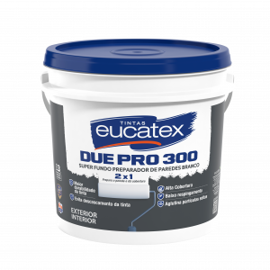 FUNDO PREPADOR DE PAREDE DUE 300 BRANCO EUCATEX