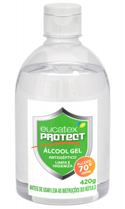 Alcool Gel Protect Eucatex 500ml