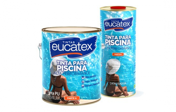 Kit Tinta para Piscina Eucatex 