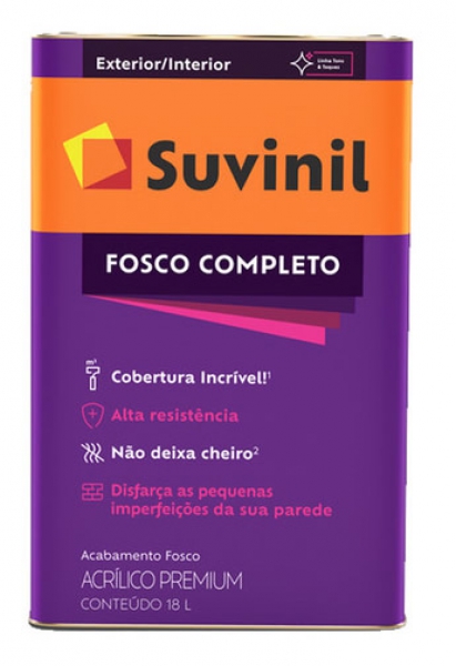 Acrilico Fosco Completo Suvinil 18L