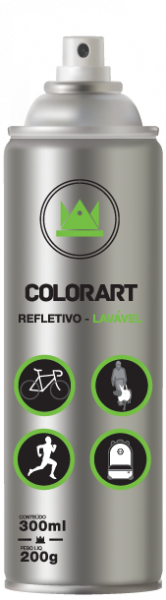 Spray Colorart Refletivo Lavavel 