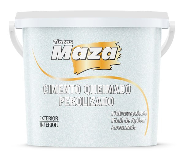 CIMENTO QUEIMADO PEROLIZADO MAZA AZUL BEBE 