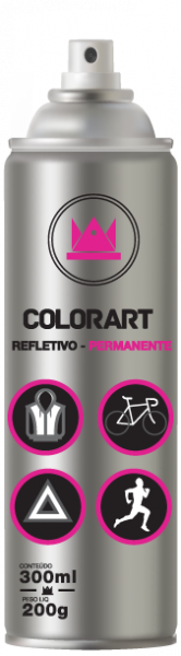 Spray Colorart Refletivo Permanente 