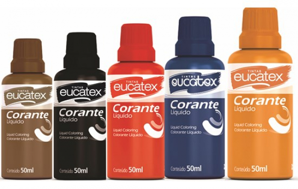 Corante Liquido Eucatex Cores 50ml