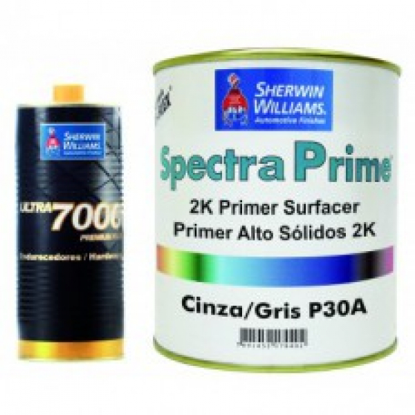 Spectra Primer PU P30A Cinza 3,6Litros Lazzuril