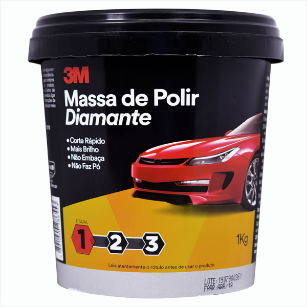 Massa Polir Diamante 3M 1kg 