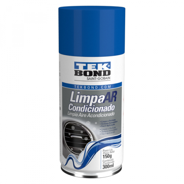 LIMPADOR AR CONDICIONADO 300ML TEKBOND 