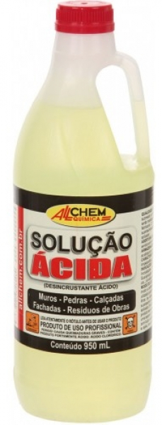 SOLUÇÃO ACIDA LIMP. ALLCHEM 1L 