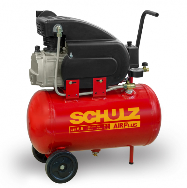 MOTOCOMPRESSOR SCHULZ AR PORTATIL PISTAO CSI8,5AIRPLUS/25 80A120PSI